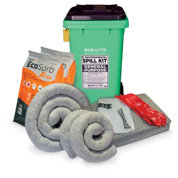 GPZ120 120L General Purpose ZEO Spill Kit | Best General Purpose Spill Kit | Universal| Ecospill | Spill Kits | Universal spills | non aggressive chemicals | Brisbane Sydney Melbourne Perth Canberra